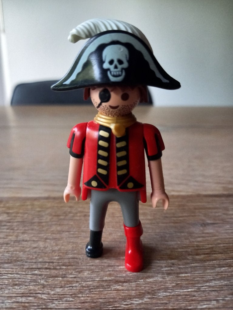 Playmobil Piraat met houten poot themapoppetje, Ophalen of Verzenden, Zo goed als nieuw, Figuren