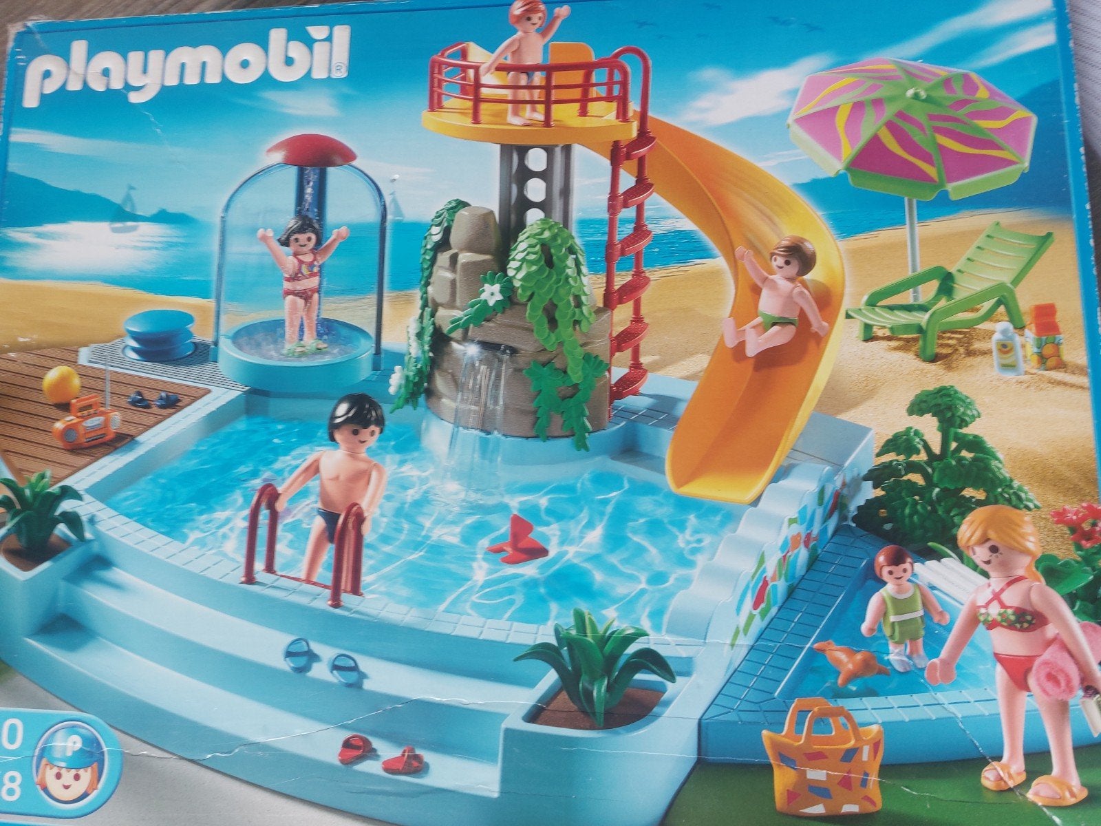playmobil zwembad, Losse onderdelen, Overige typen, Ophalen of Verzenden, Summer fun