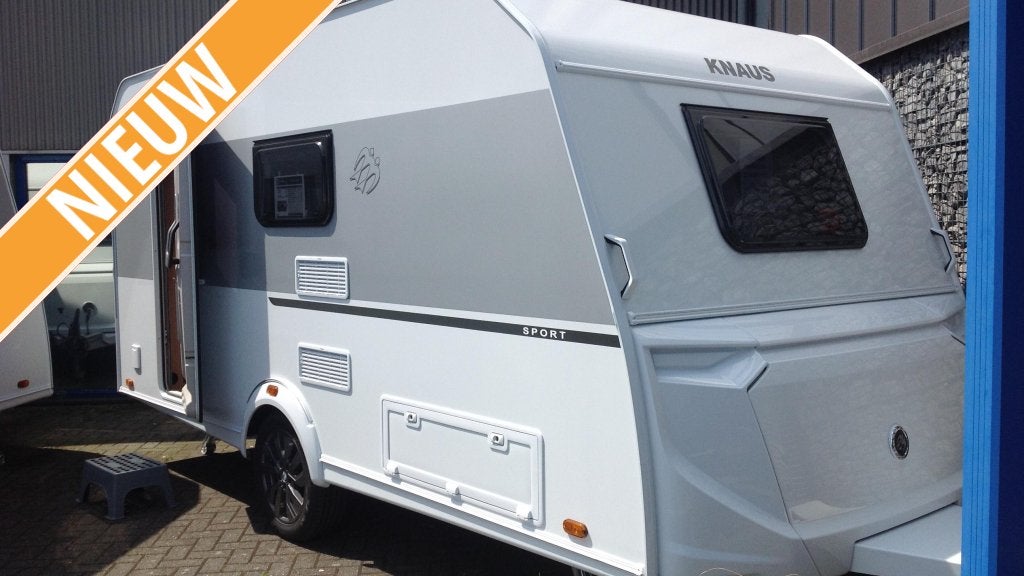 Knaus Sport 420 QD, Caravans en Kamperen, Schokbreker, Treinzit, 750 - 1000 kg, 4 tot 5 meter