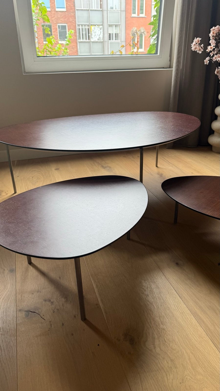 STUA Design salontafels - Set van 3, Ophalen, Gebruikt, 50 tot 100 cm, 100 tot 150 cm
