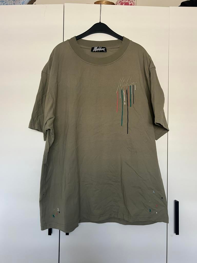 Malelions heren shirt/t-shirt maat 6xl, Ophalen of Verzenden, Zo goed als nieuw, Overige maten, Groen