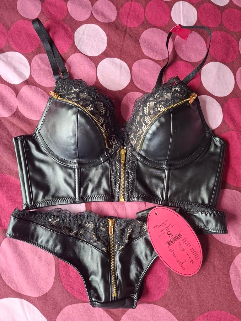 Lingerie set dames 75A, Ophalen of Verzenden, Zwart