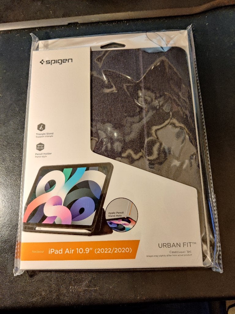 Spigen Hoes voor Ipad Air 10.9" 1-7, 10 inch, Spigen, Nieuw, Bescherming voor- en achterkant