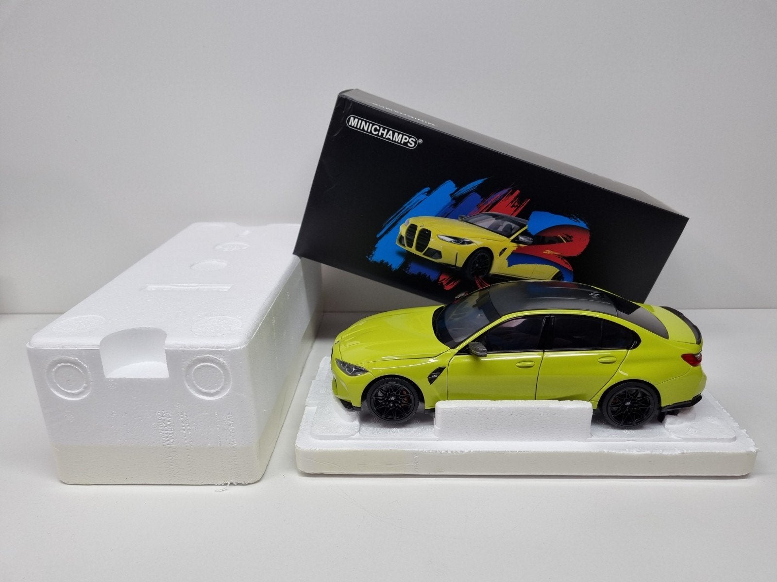 Minichamps Bmw G80 M3 Sedan 2020 1:18 Nieuw, Ophalen of Verzenden, Nieuw, Auto, MiniChamps