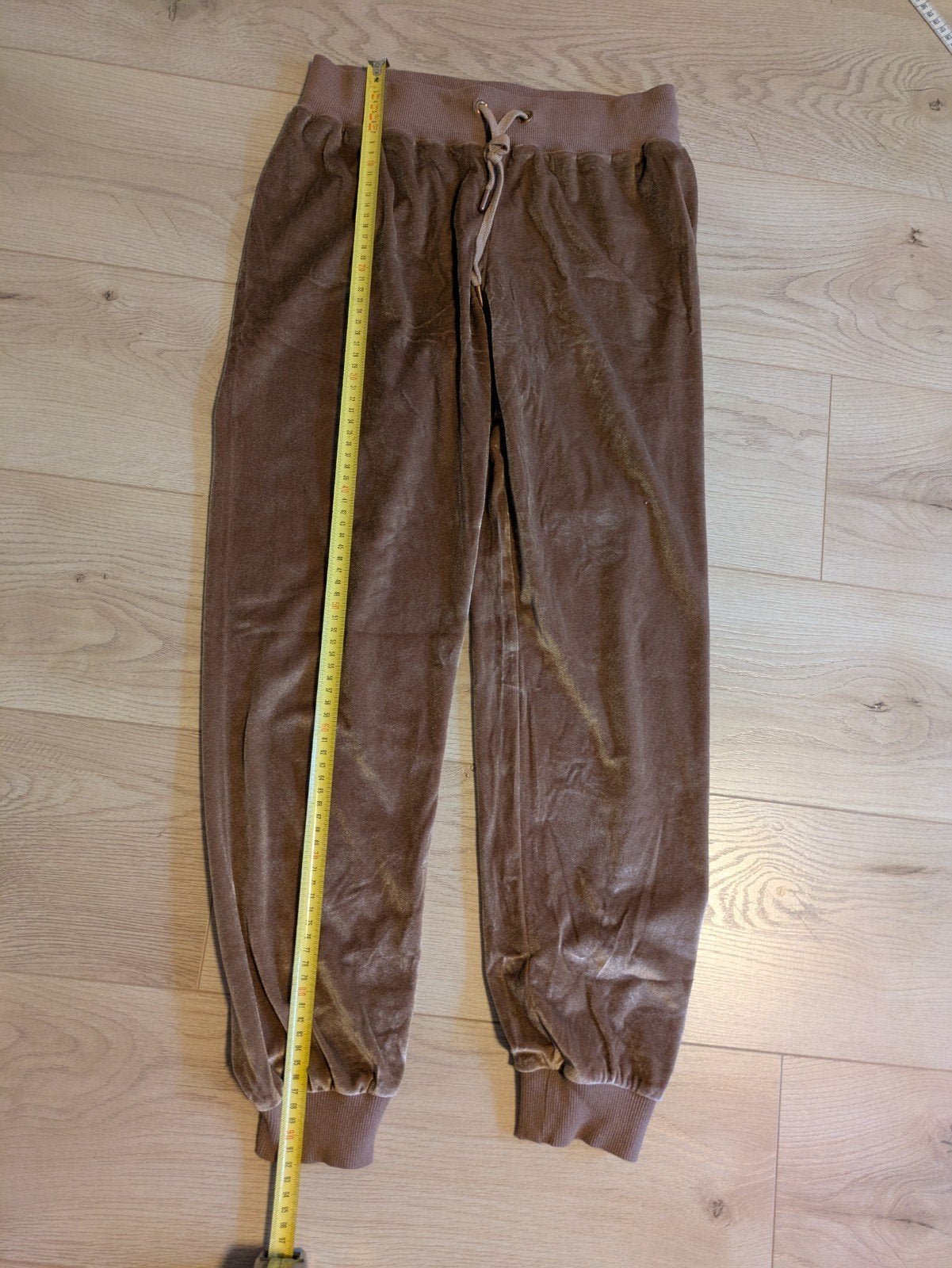 Fendi(nagemaakt) fluwelen joggingbroek - Maat 36/38, Bruin, Fendi, Ophalen of Verzenden, Zo goed als nieuw