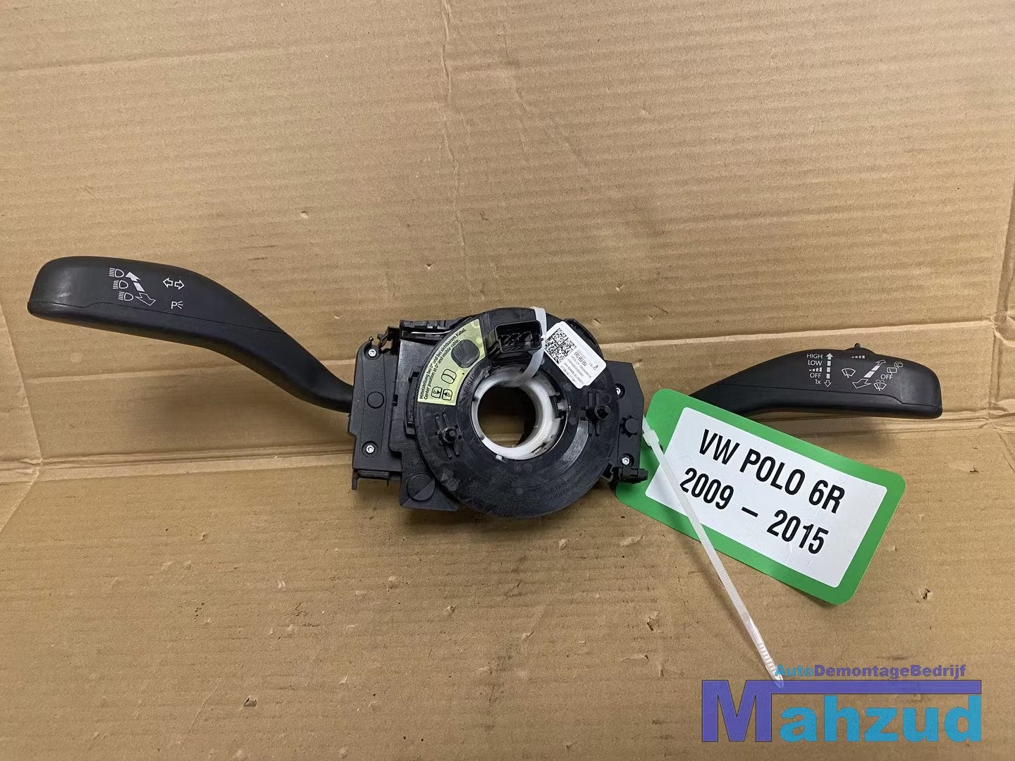 VW POLO 6R Stuurkolom combischakelaar sleepring 2009-2016, Auto-onderdelen, Dashboard en Schakelaars, Gebruikt, Volkswagen, Volkswagen AG