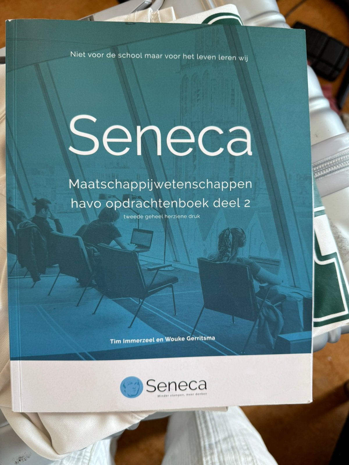 Seneca maatschappijwetenschappen havo opdrachtenboek deel 2, Boeken, Ophalen of Verzenden, Zo goed als nieuw, Marieke Spoelman; Tim Immerzeel