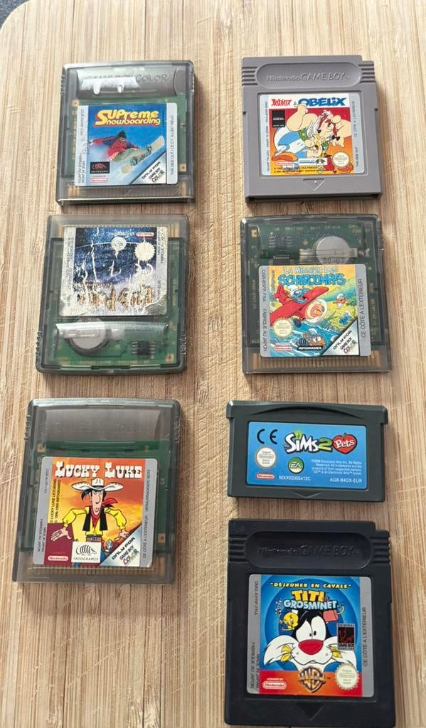 Game Boy /Game Boy Color /Game Boy Advance spellen – bundel, Avontuur en Actie, Gebruikt, 1 speler, Ophalen of Verzenden