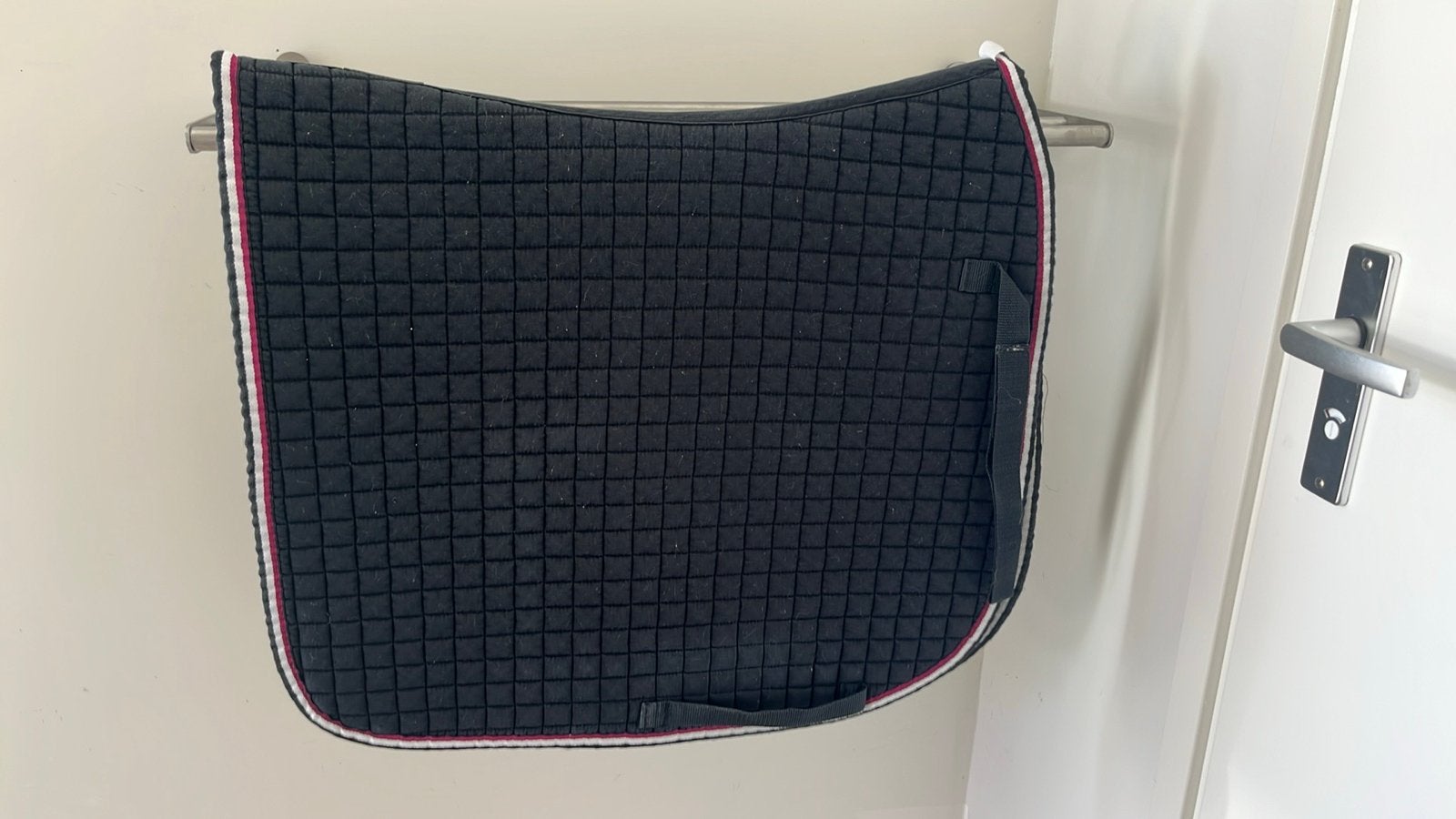 Eskadron cotton full zwart, Dieren en Toebehoren, Full (L), Gebruikt, Dressuurdekje, Ophalen of Verzenden
