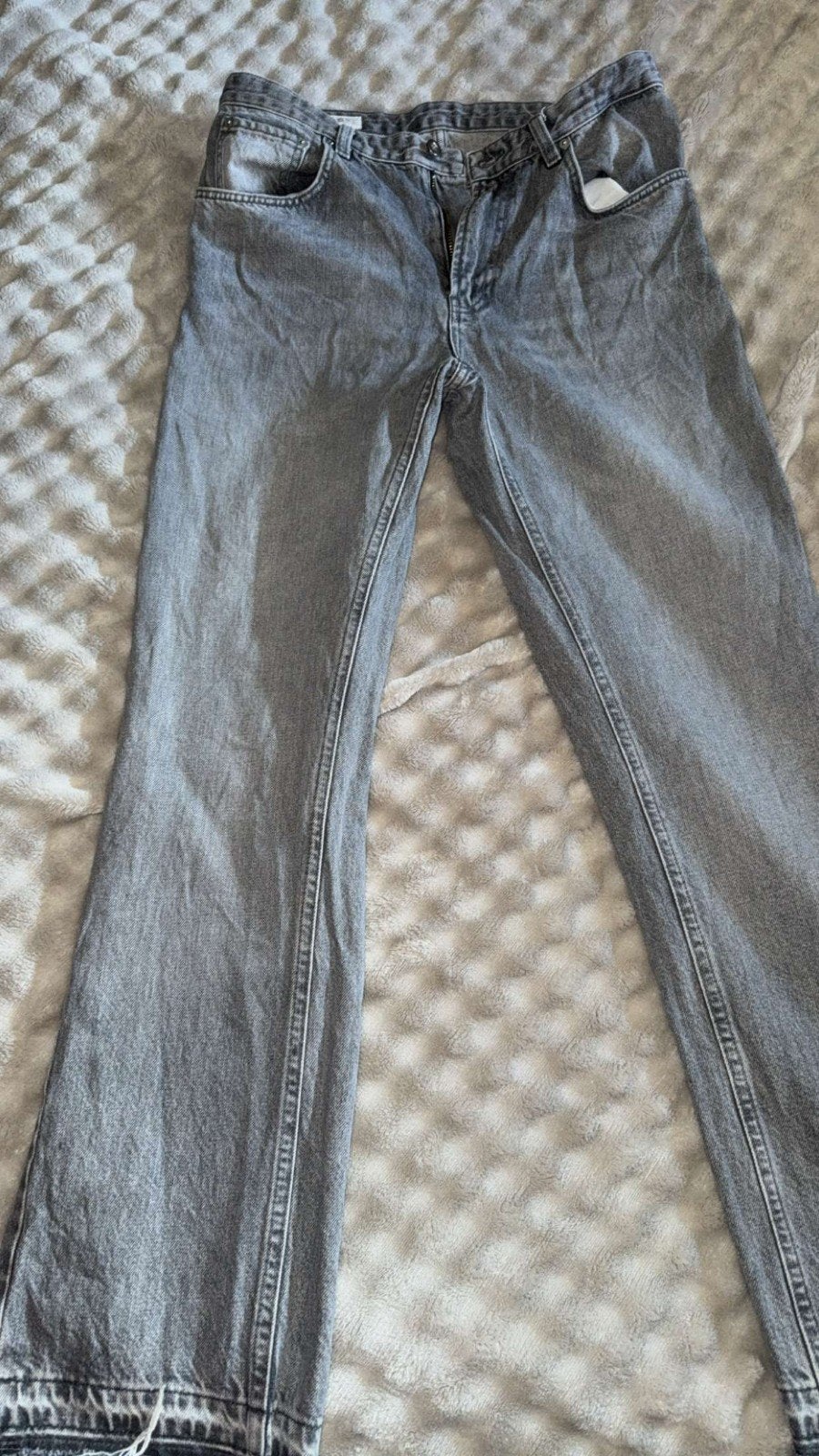 grijze flair broek. maat eur 40, Zara, Overige jeansmaten, Ophalen of Verzenden, Zo goed als nieuw