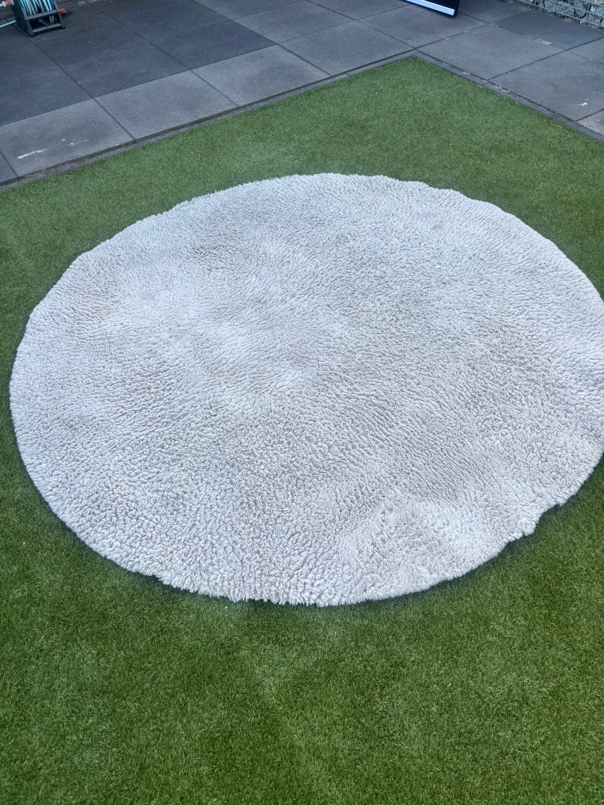 Net vloerkleed (loods5), Ophalen, Zo goed als nieuw, Rond, 200 cm of meer