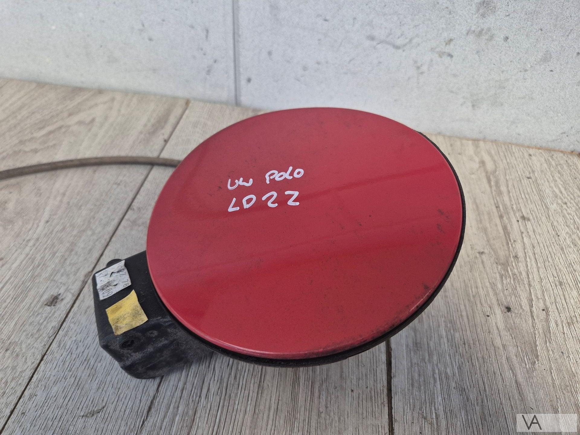Tankklep klepje rood van Volkswagen Polo 6r 6c kleur ld2z, Gebruikt, -, -, Ophalen of Verzenden