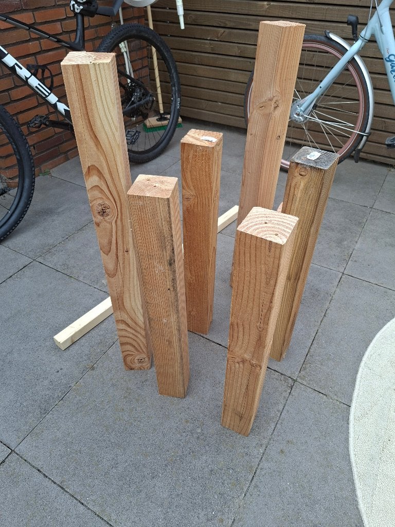Houten balken, Ophalen, Nieuw, 50 mm of meer, Balk