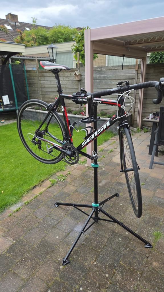 Sensa Romagna racefiets - Shimano 105 - Carbon voorvork, Fietsen en Brommers, Fietsen | Racefietsen, Ophalen, Gebruikt, Aluminium
