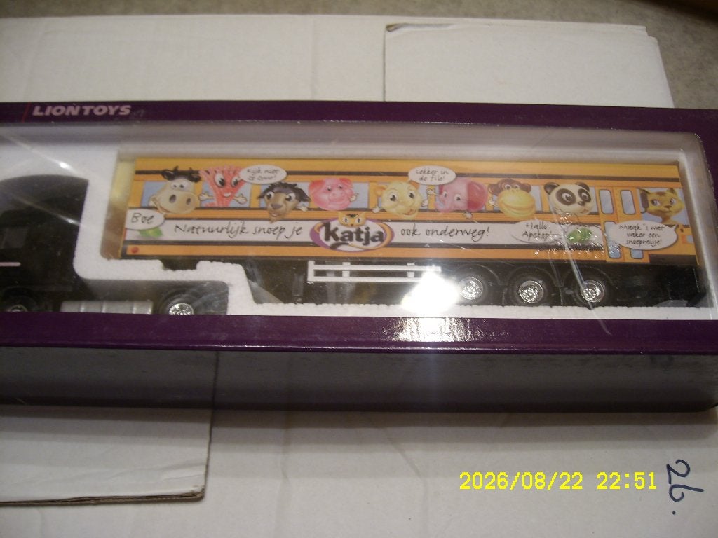 vrachwagen model, Ophalen of Verzenden, Nieuw, Bus of Vrachtwagen, Lion Toys