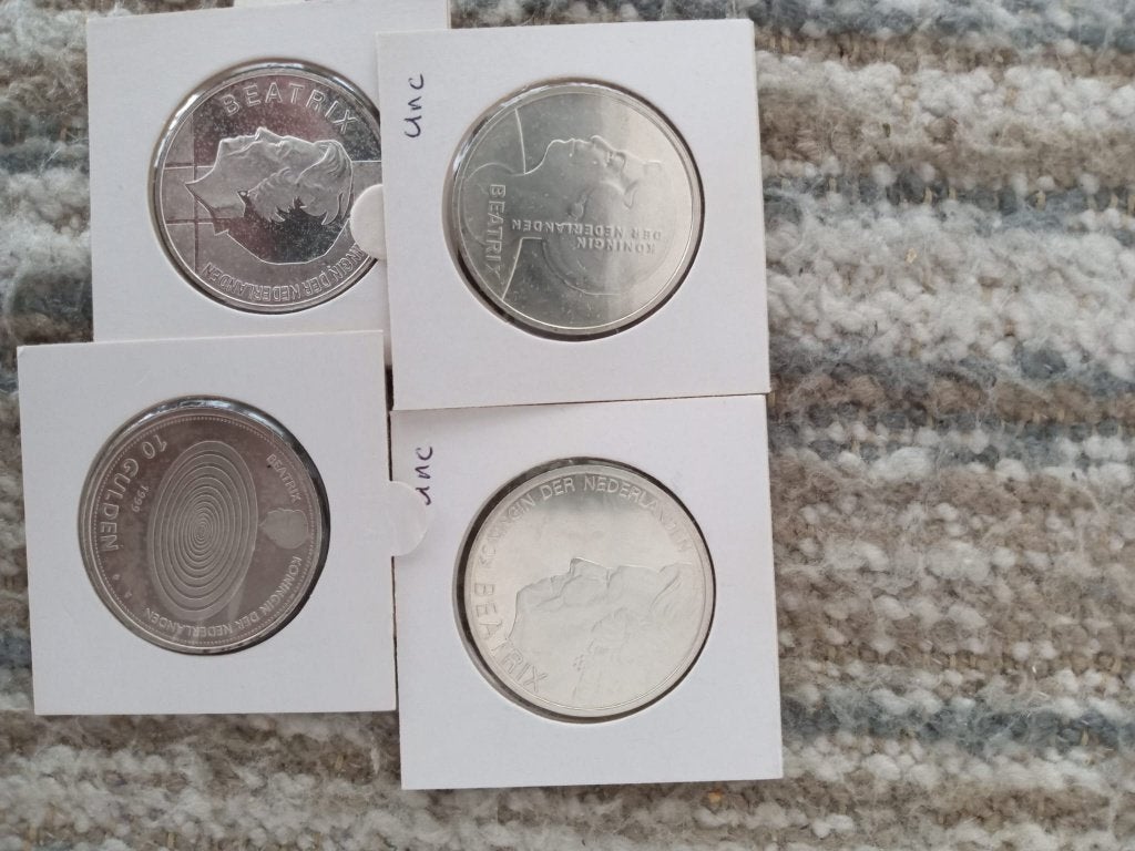 10gulden zilver Nederland  prachtig, Postzegels en Munten, Munten | Nederland, Koningin Beatrix, Zilver, Ophalen of Verzenden