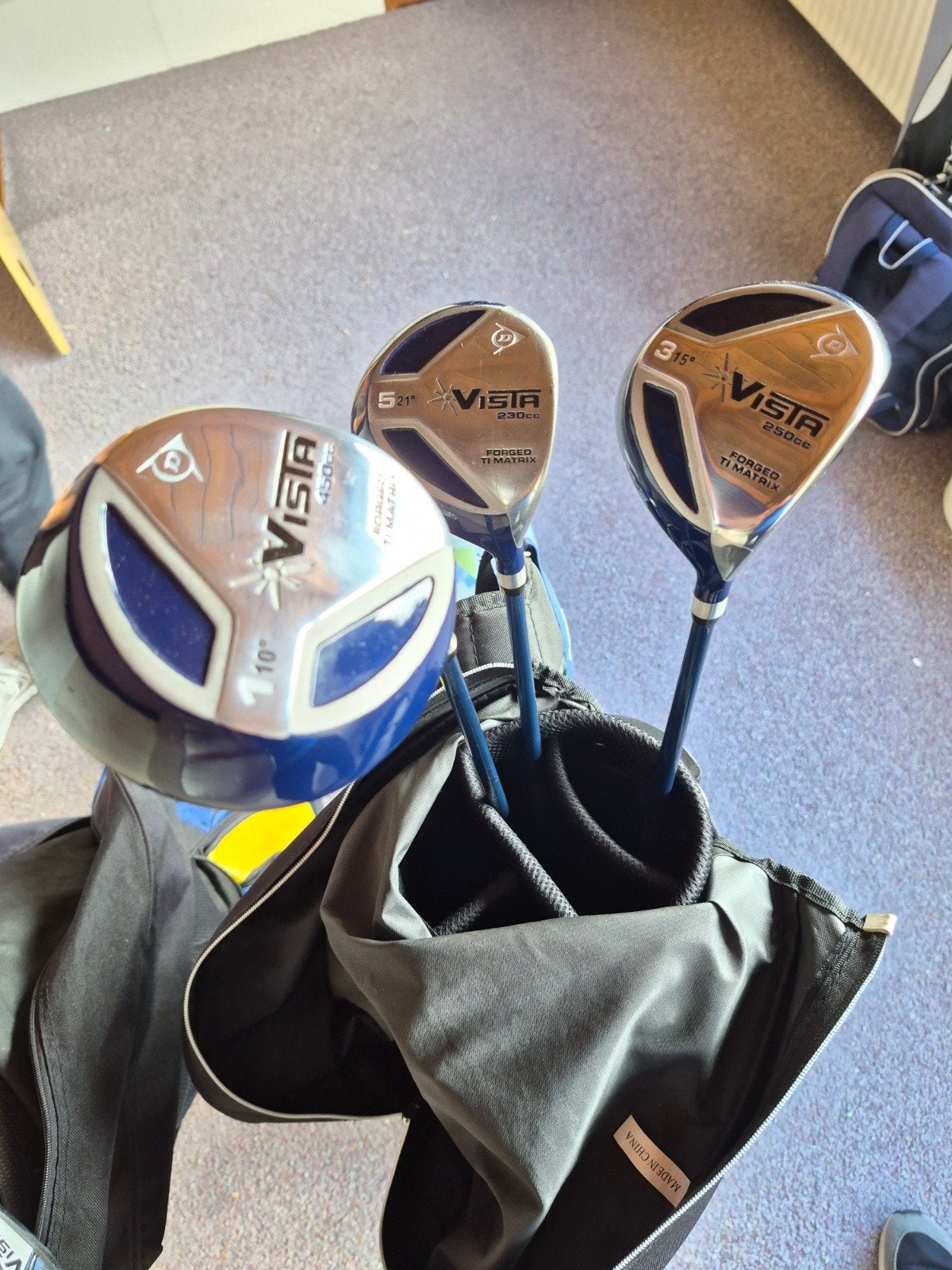 Dunlop Dames Golfset met Winter Trolley en Draagtas, Sport en Fitness, Ophalen, Gebruikt, Set, Overige merken