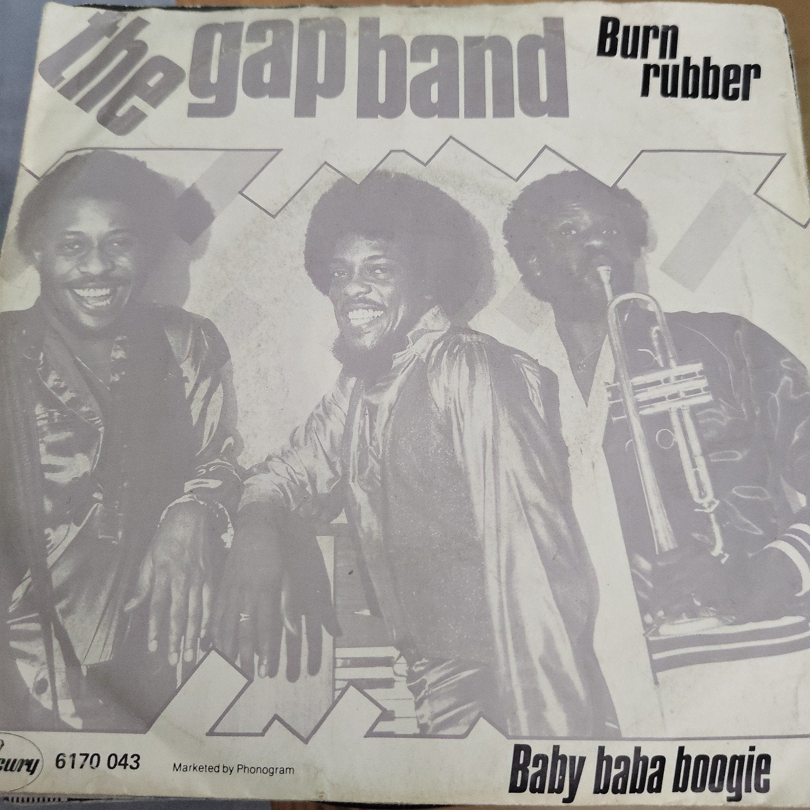 The Gap Band - Burn Rubber / Baby Baba Boogie (7 inch), Gebruikt, 7 inch, Ophalen of Verzenden, EP