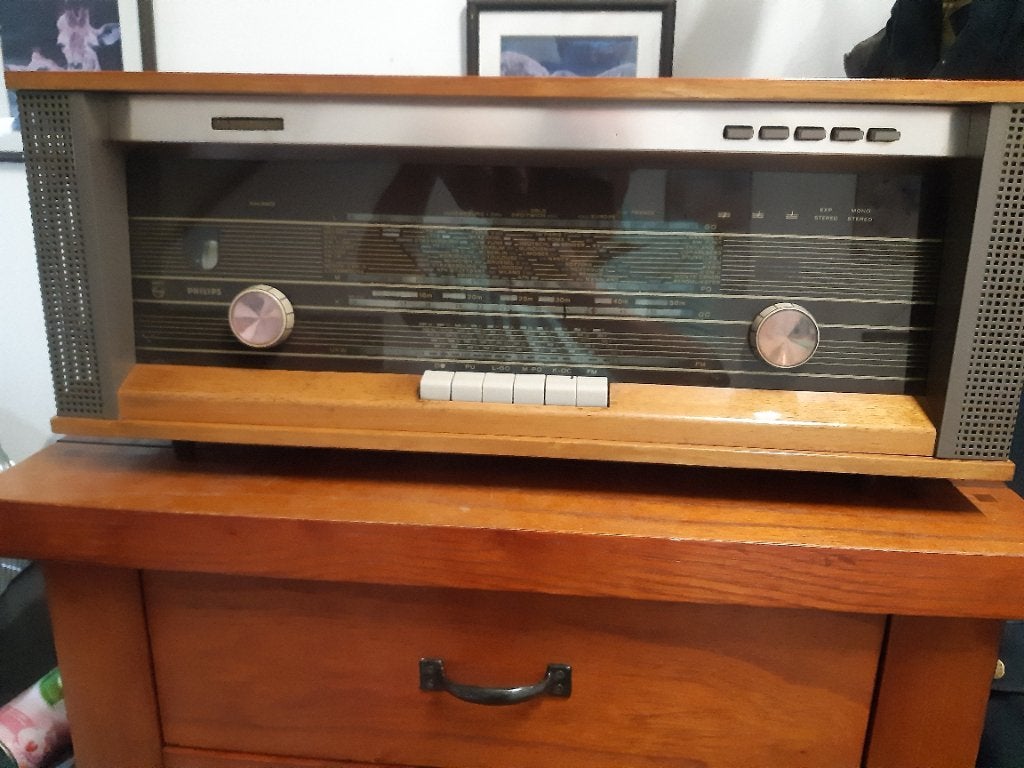Philips stereo Buizen radio, Ophalen, Gebruikt, Overige typen
