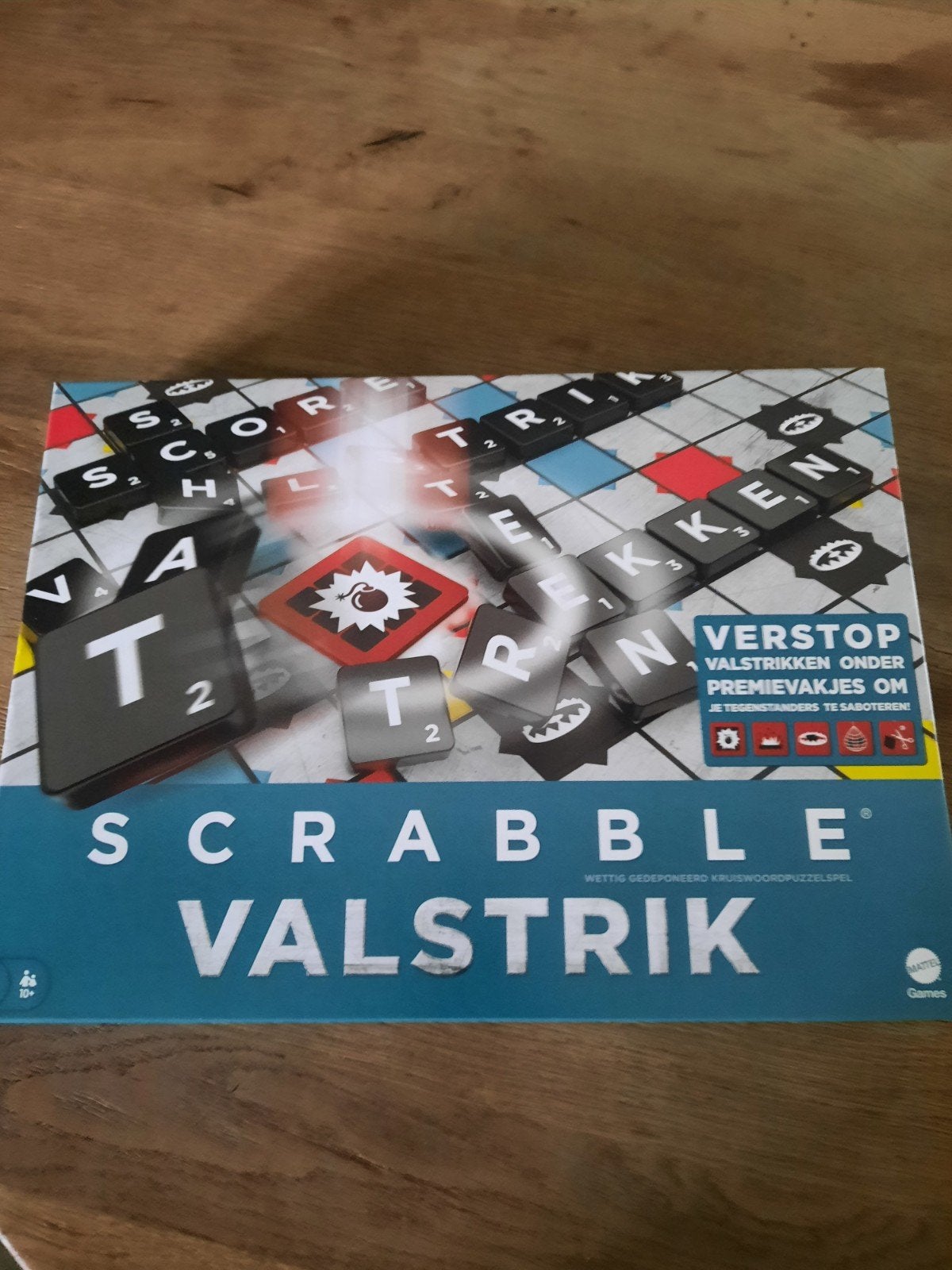 Scrabble Valstrik Bordspel - Nieuwstaat, Drie of vier spelers, Ophalen of Verzenden, Nieuw, Mattel Games