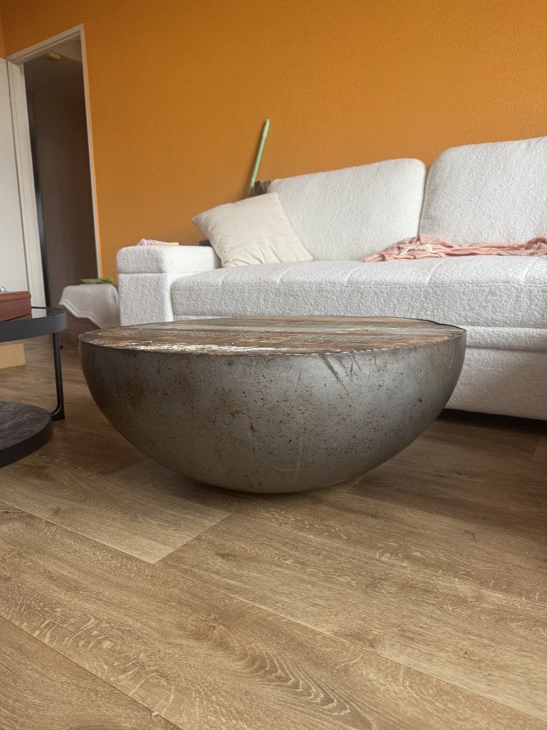 Salontafel te koop, Gebruikt, 50 tot 100 cm, 50 tot 100 cm, Ovaal