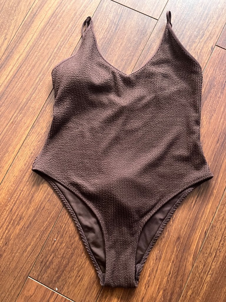 Badpak, H&M, Bruin, Badpak, Ophalen of Verzenden