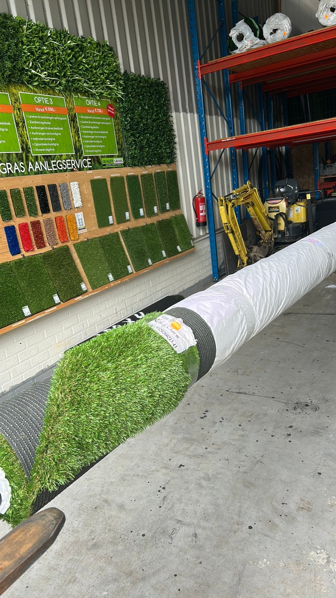 Kunstgras 35mm 10x4, Ophalen, Nieuw, 20 m² of meer, Kunstgras