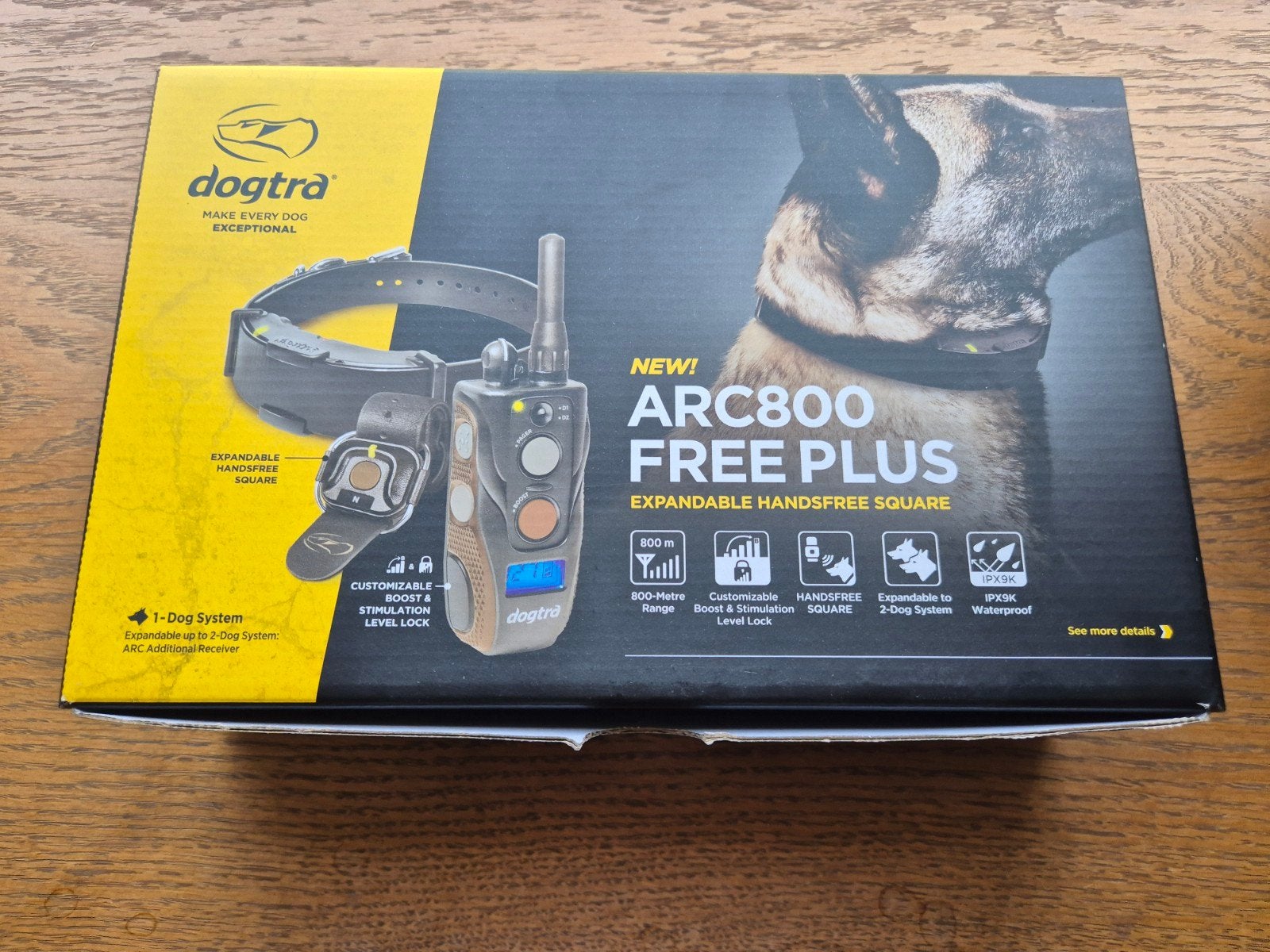 Dogtra arc800 free plus., Dieren en Toebehoren, Ophalen of Verzenden, Zo goed als nieuw, Halsband