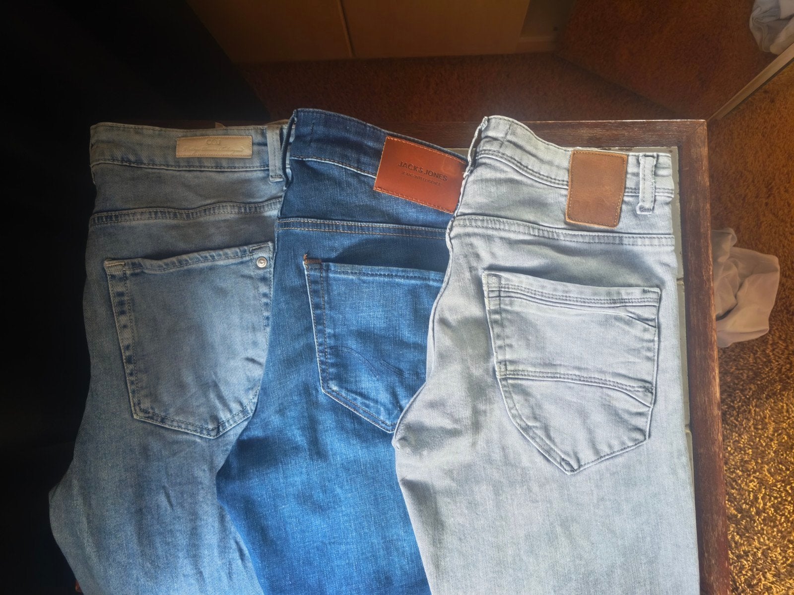 CARS JEANS grijze spijkerbroek W27, Gebruikt, Ophalen, Broek, Jongen