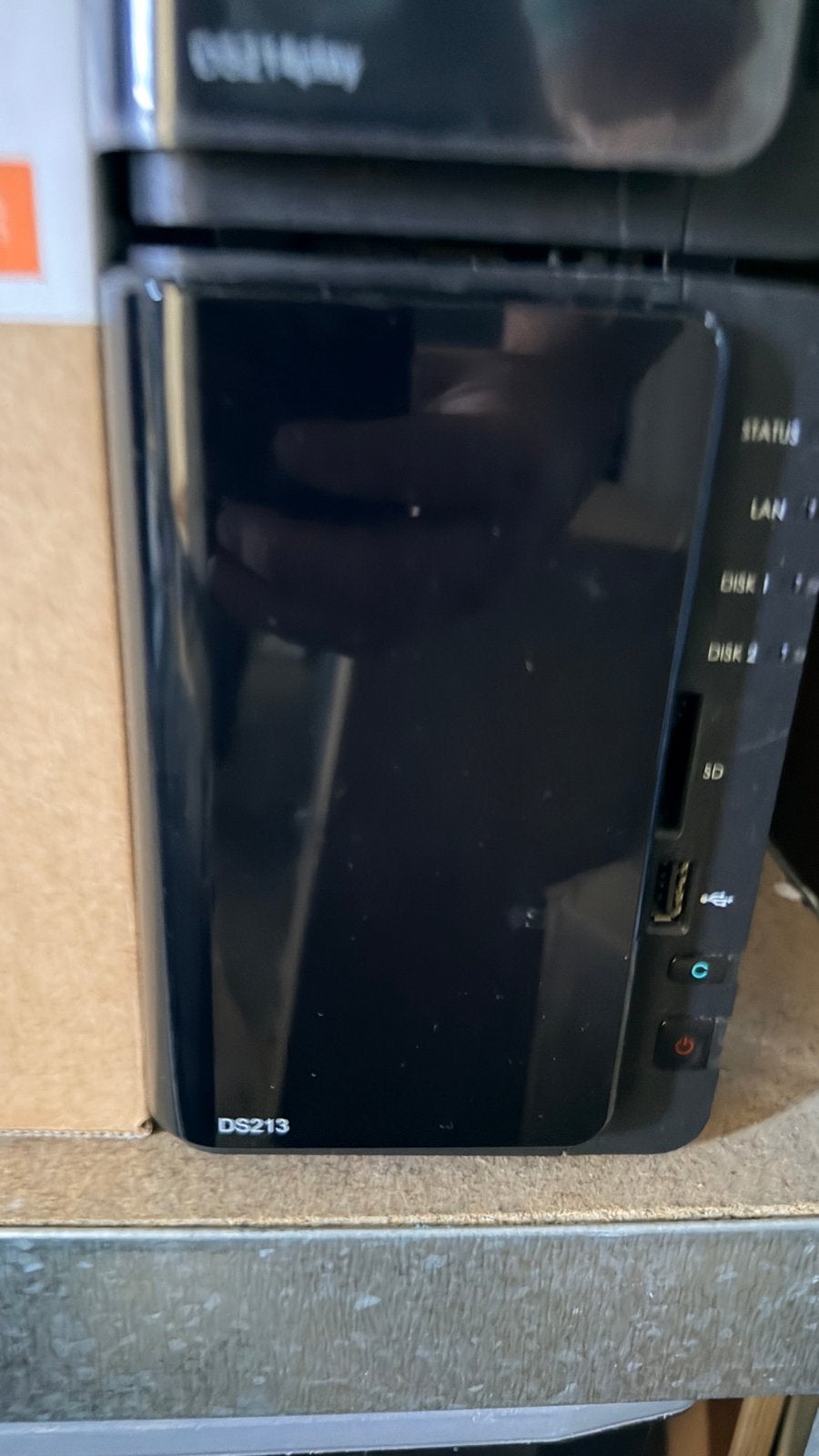Synology DS213 NAS met 2TB harde schijf, Ophalen of Verzenden, Gebruikt