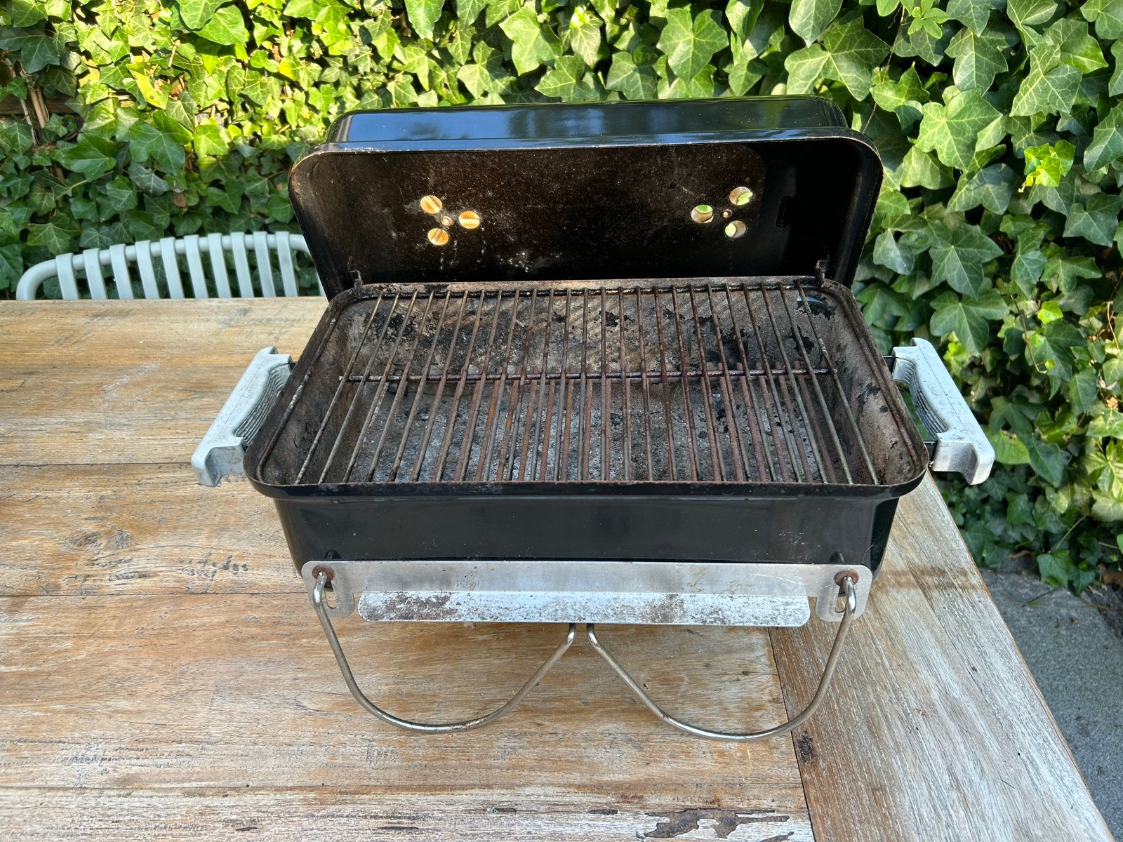 Weber Go Anywhere barbeque - BBQ Draagbaar en Compact, Ophalen, Gebruikt