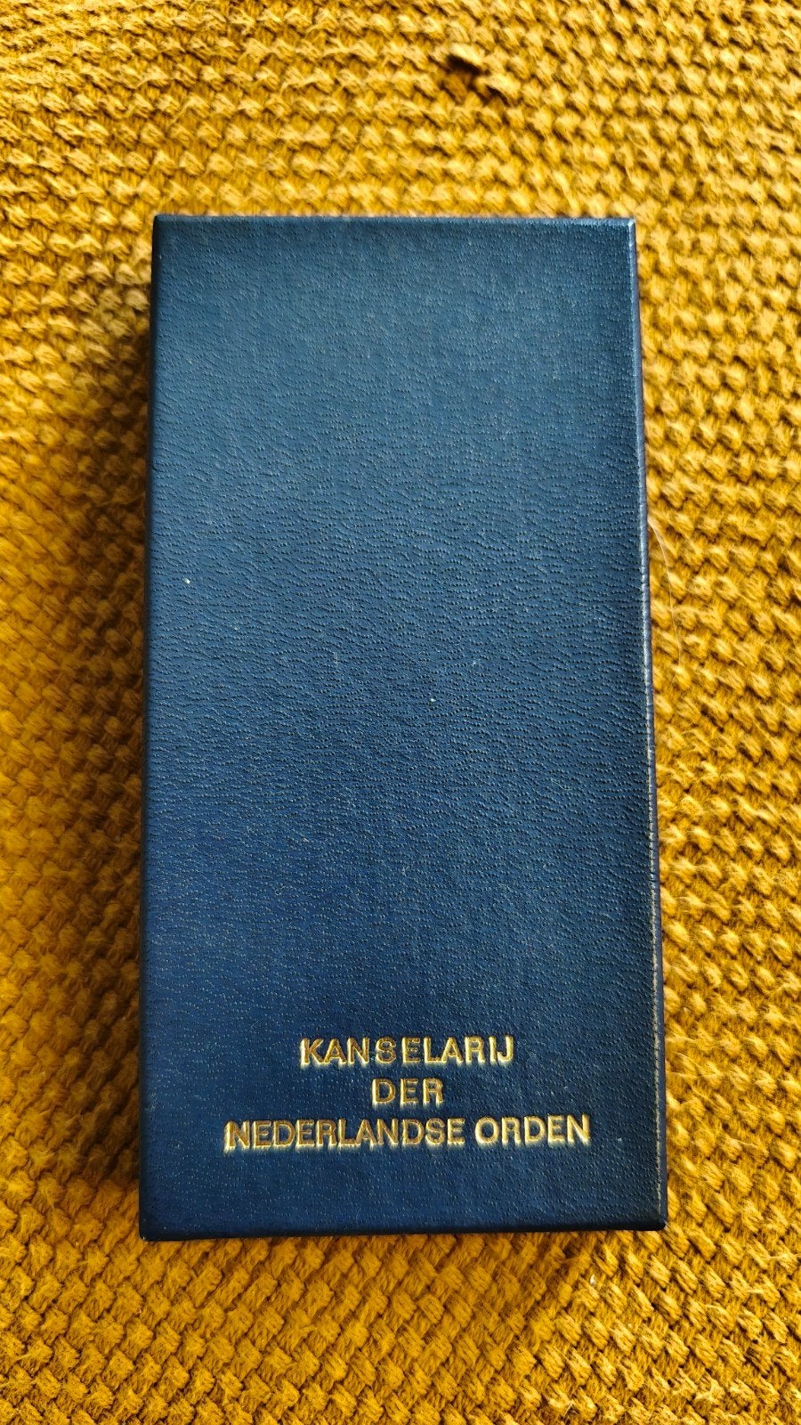 Mooi doosje Eremedaille Oranje Nassau., Ophalen of Verzenden, Landmacht, Nederland, Lintje, Medaille of Wings