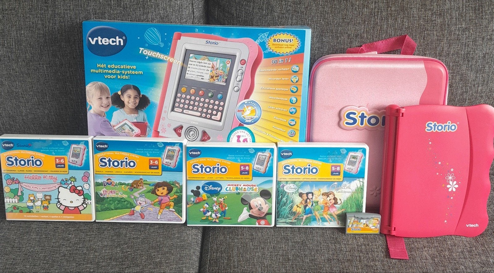 Vtech Storio roze, Ophalen, Zo goed als nieuw