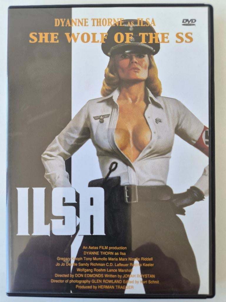 Ilsa - She Wolf of the SS - Dyanne Thorne - uit 1975, Alle leeftijden, Ophalen of Verzenden, Zo goed als nieuw