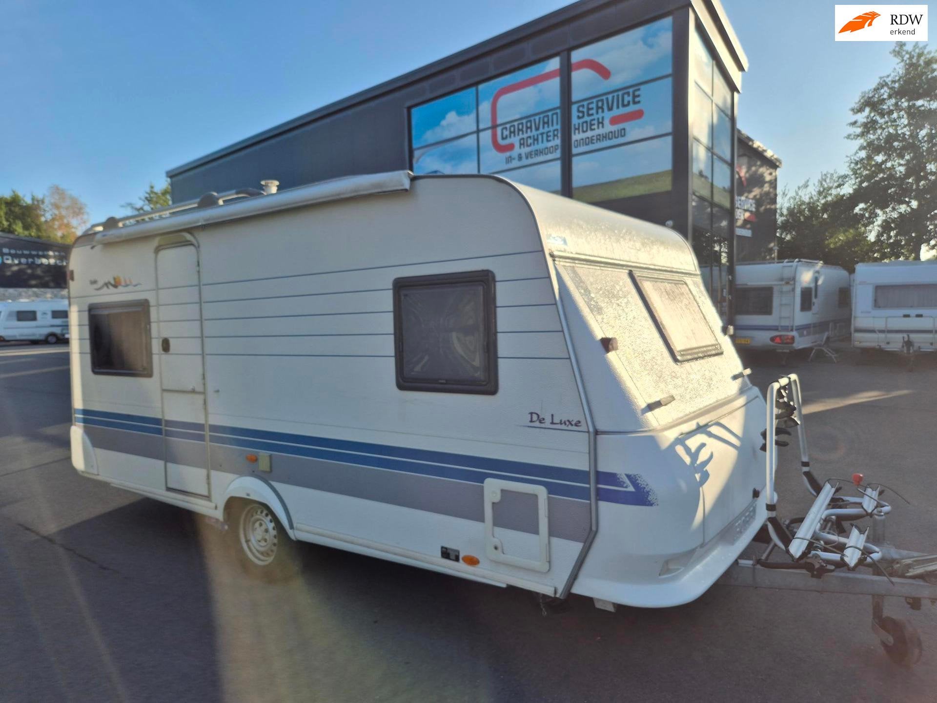 Hobby 460 UFE Mover, Voortent + Nw. Etui luifel, Rondzit, Hobby, Bedrijf, 750 - 1000 kg