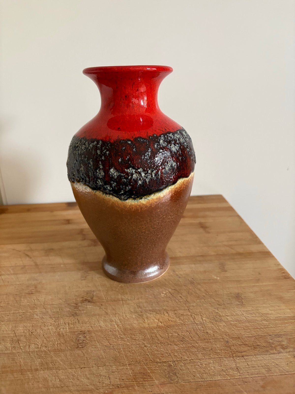 Vintage Scheurich Fat Lava Vaas, Ophalen