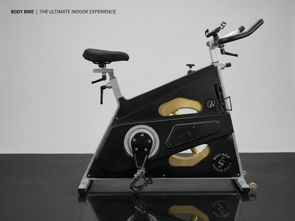 Body Bike Indoor Cycle Spinningfiets, Sport en Fitness, Ophalen, Gebruikt, Metaal, Spinningfiets