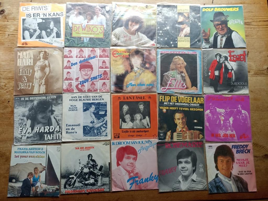 Partij piraten singeltjes, Cd's en Dvd's, Vinyl | Nederlandstalig, Ophalen of Verzenden, Zo goed als nieuw, Overige formaten, Levenslied of Smartlap