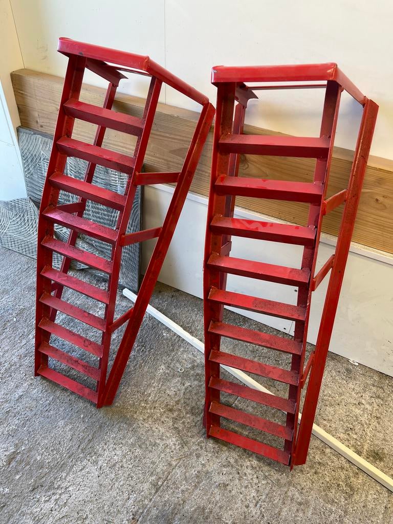 Rode oprijbokken - Set van 2, Ophalen, Nieuw