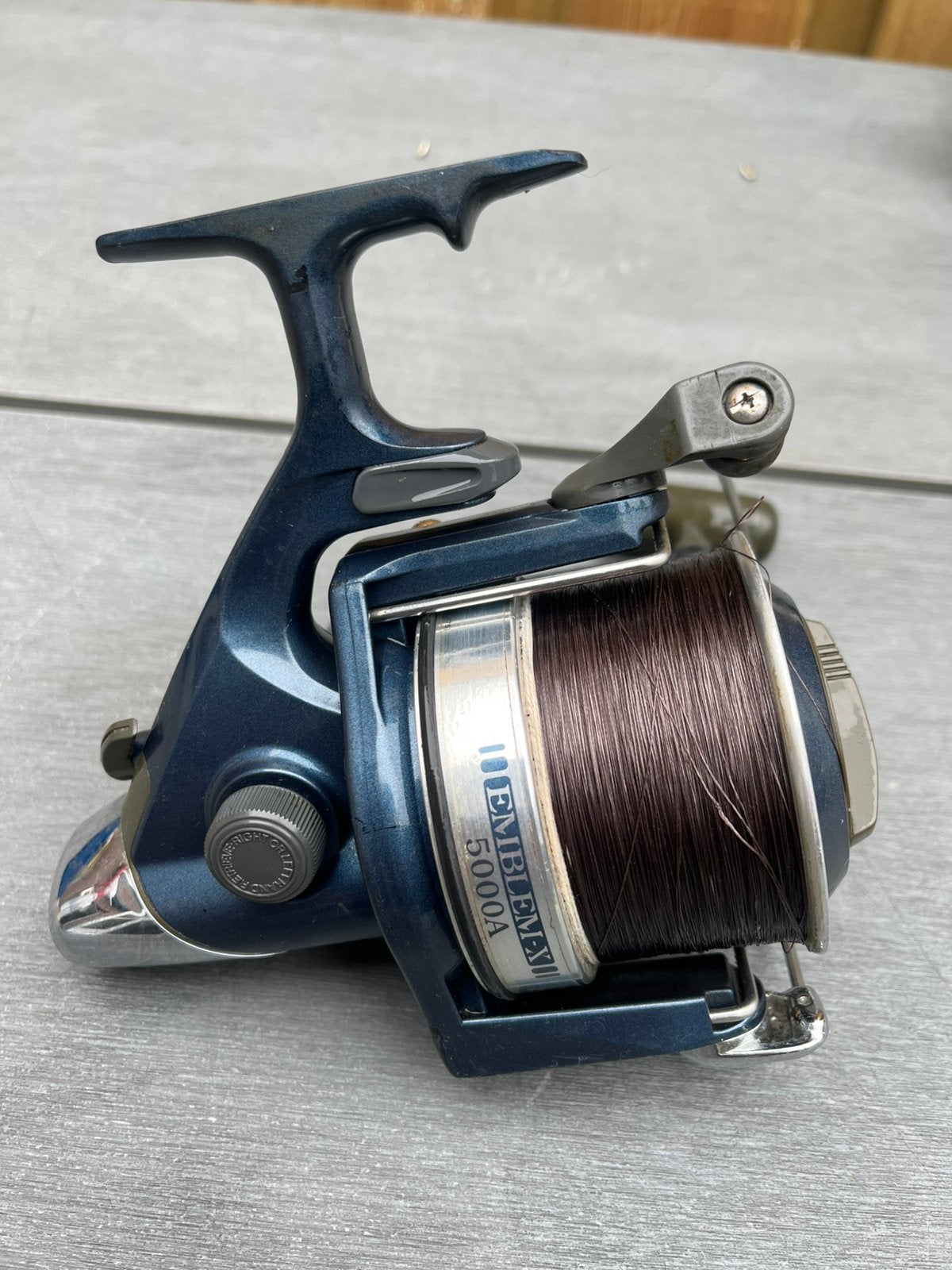 Daiwa Emblem XII 5000A Big Pitt molen, Ophalen of Verzenden, Zo goed als nieuw, Molen