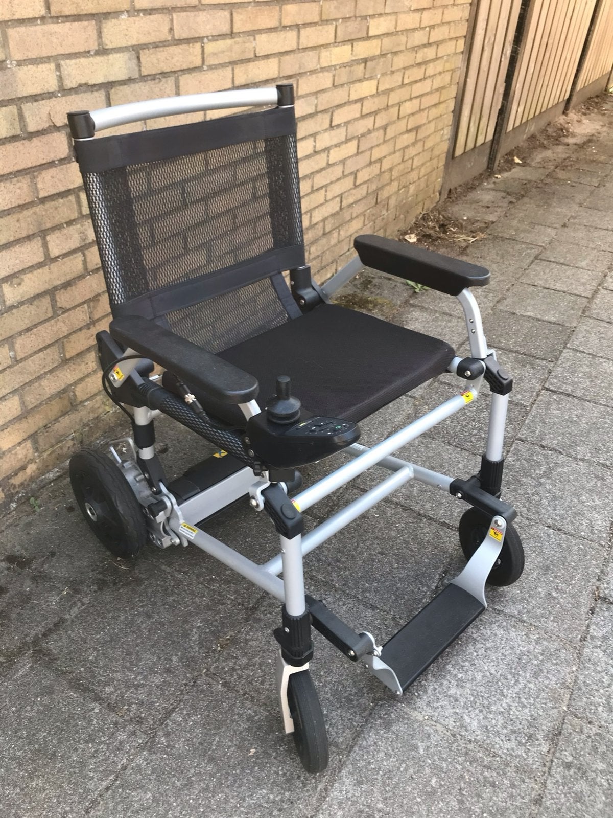Split rider electrice rolstoel, Ophalen, Zo goed als nieuw, Elektrische rolstoel