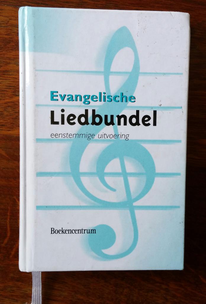 LIEDBUNDEL EVANGELISCHE NEIUWSTAAT 1E VERS NOTEN (ZIE FOTO'S, Ophalen of Verzenden, Zo goed als nieuw, Christendom | Katholiek