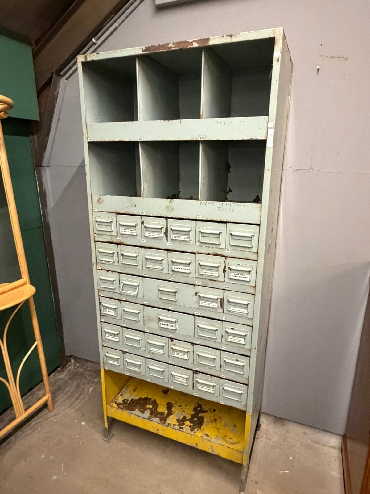 Industriële vakkenkast / ladekast, Ophalen, ., 50 tot 100 cm, .