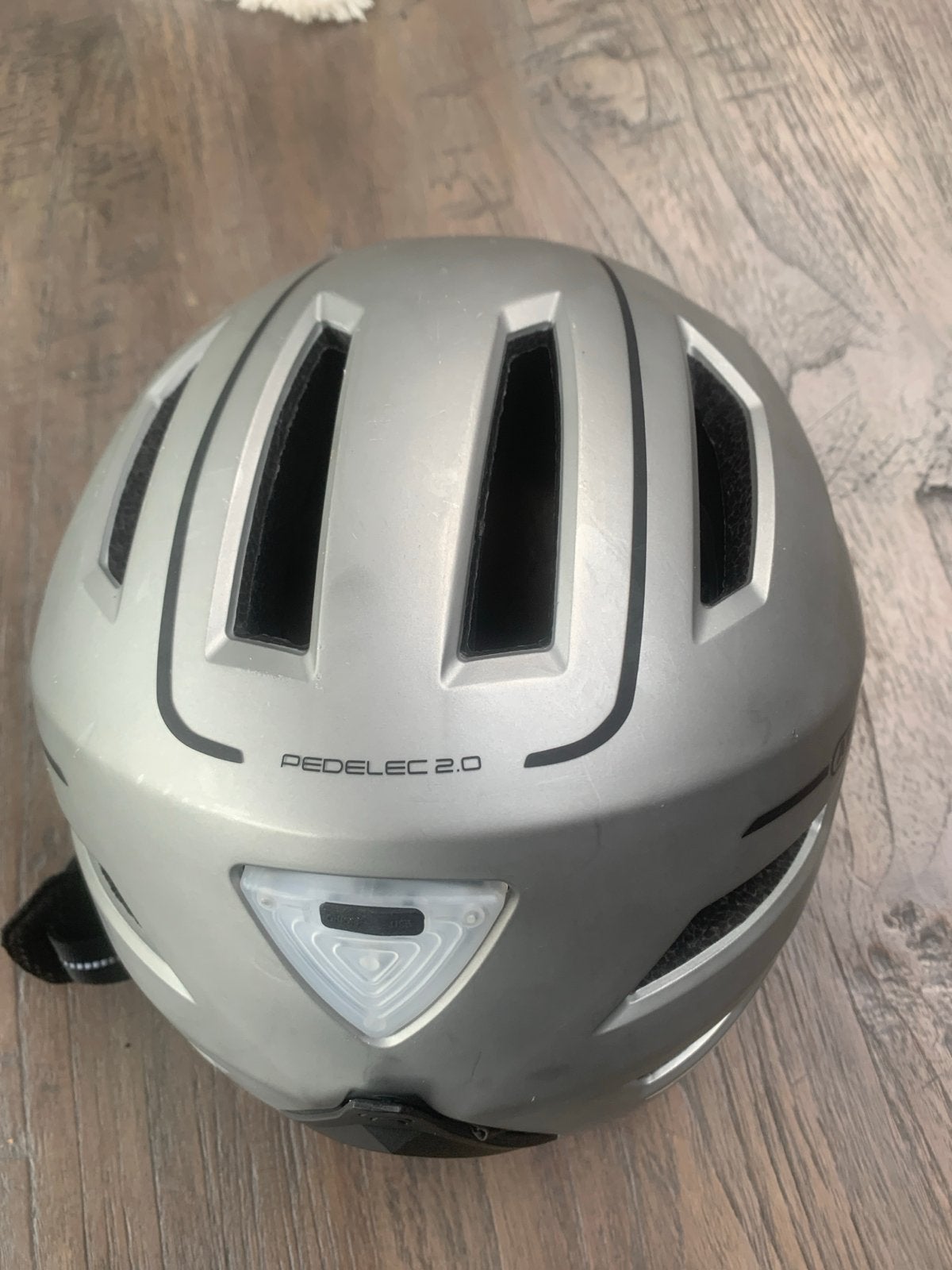 ABUS Pedelec 2.0 Fietshelm met LED-achterlicht, Ophalen of Verzenden, Zo goed als nieuw, L, Heer of Dame