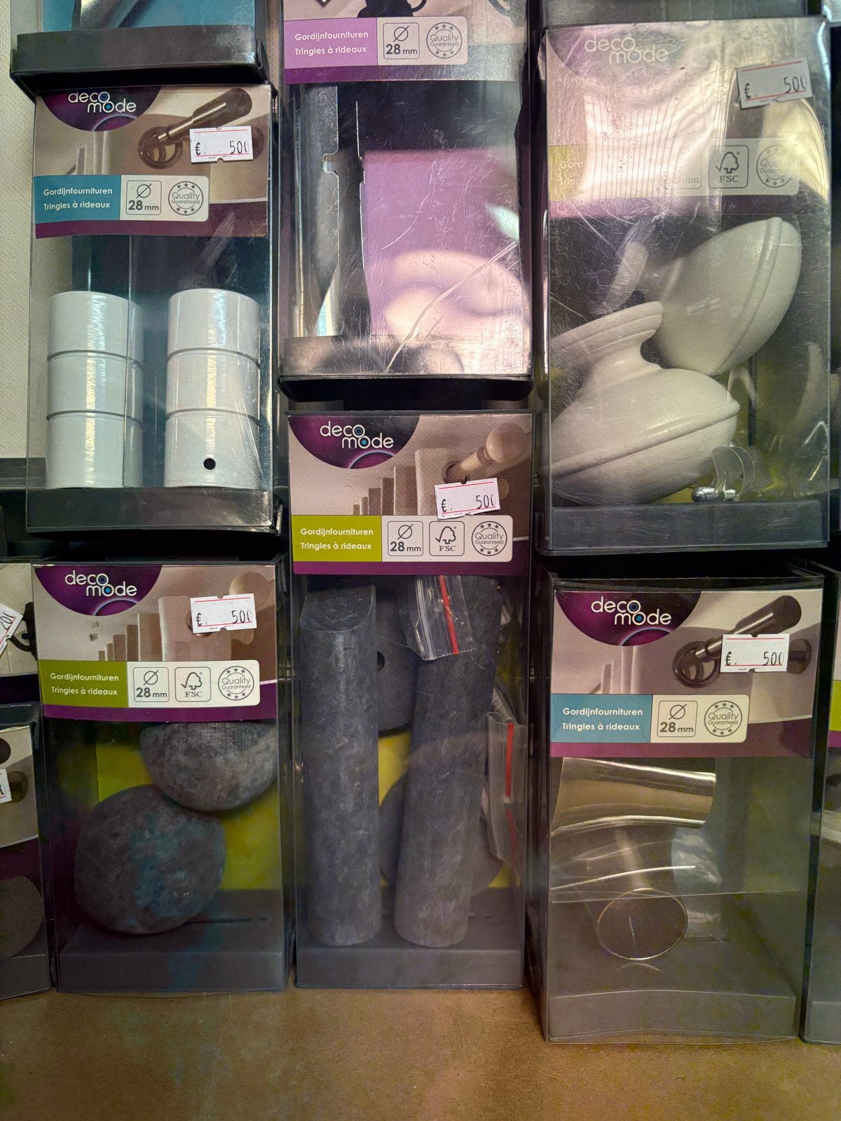 Gordijnroedes en accessoires - Alles in één koop, Overige merken, Nieuw, Ophalen of Verzenden, Gordijn