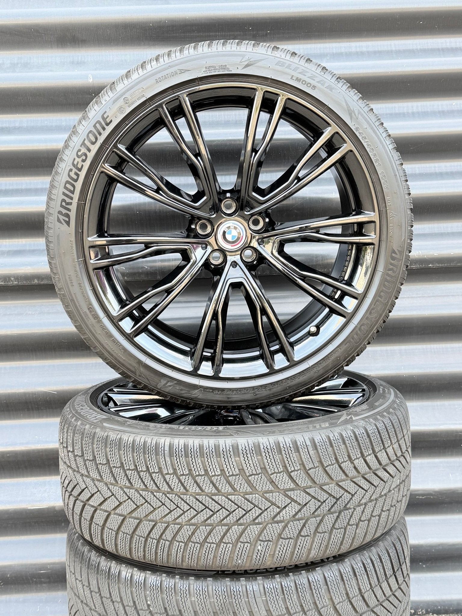 NWE 21” Orig Bmw Styl 726i G01 G02 x3 x4 velgen Winterbanden, Auto-onderdelen, Banden en Velgen, Gebruikt, -, -, Banden en Velgen