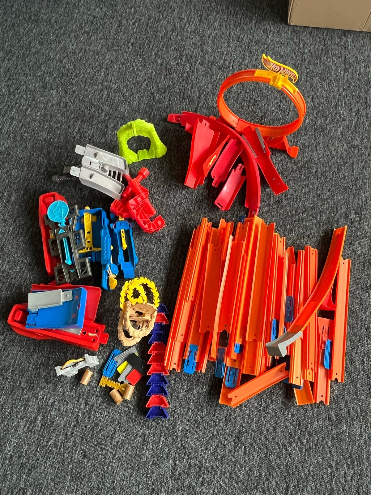Hot Wheels Baanonderdelen, Kinderen en Baby's, Gebruikt, Onderdelen, Ophalen of Verzenden, Met looping