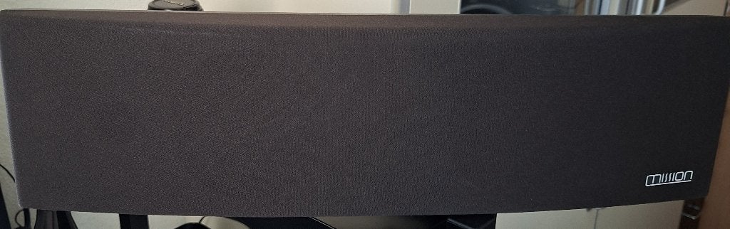 Center speaker Merk Mission type: MC7C1 nieuwstaat, Ophalen of Verzenden, Zo goed als nieuw, Geschikt voor surround/home cinema