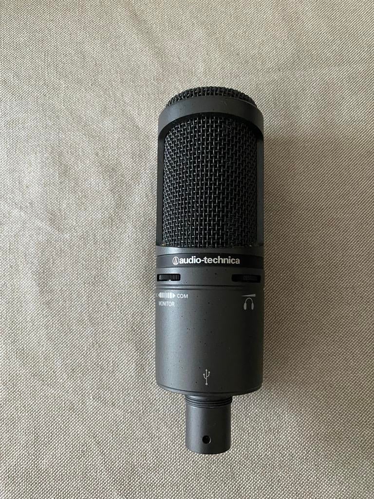 Audio-Technica AT2020USB+ microfoon, Ophalen of Verzenden, Zo goed als nieuw, Studiomicrofoon