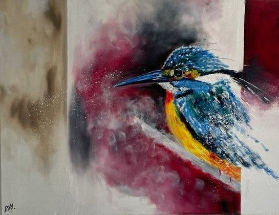 Schilderijen uit eigen atelier, Ophalen, Handgeschilderd, Dieren, Olieverf